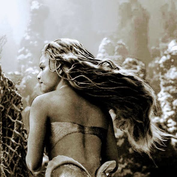 black ariel's back Blank Meme Template