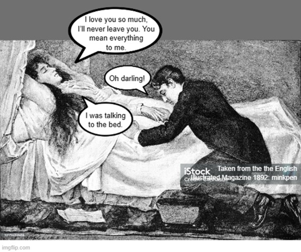 yeh | image tagged in victorian illustration,etchings,love,bed,relationships,sleep | made w/ Imgflip meme maker