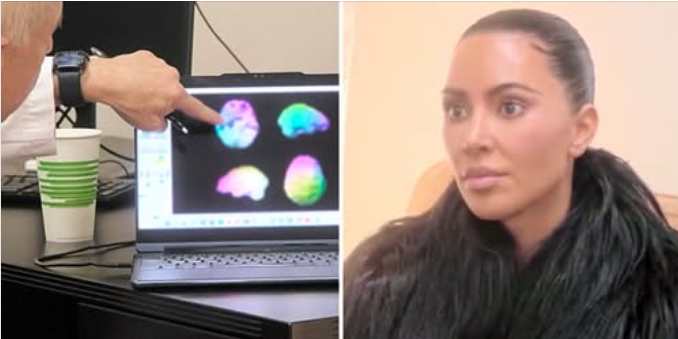 Kim K brain Blank Meme Template