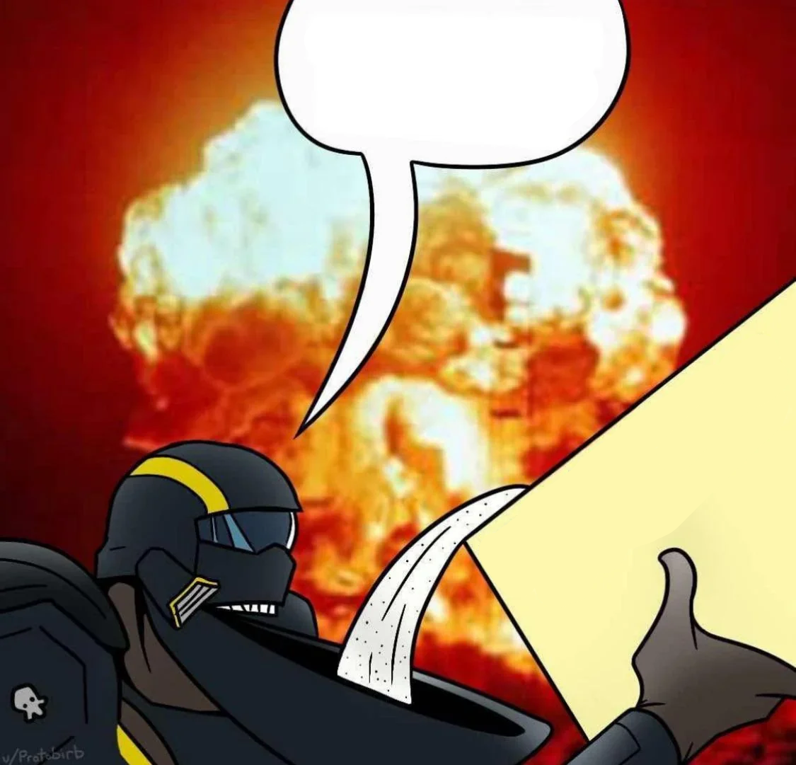 Powder that makes you helldive Blank Meme Template