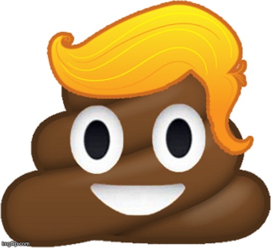 Trump shit emoji | image tagged in trump shit emoji | made w/ Imgflip meme maker