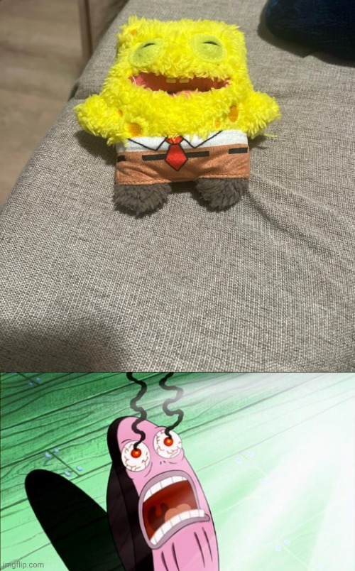 SpongeBob SquarePants high on dem percs | image tagged in spongebob my eyes,you had one job,memes,spongebob squarepants,spongebob,design fail | made w/ Imgflip meme maker