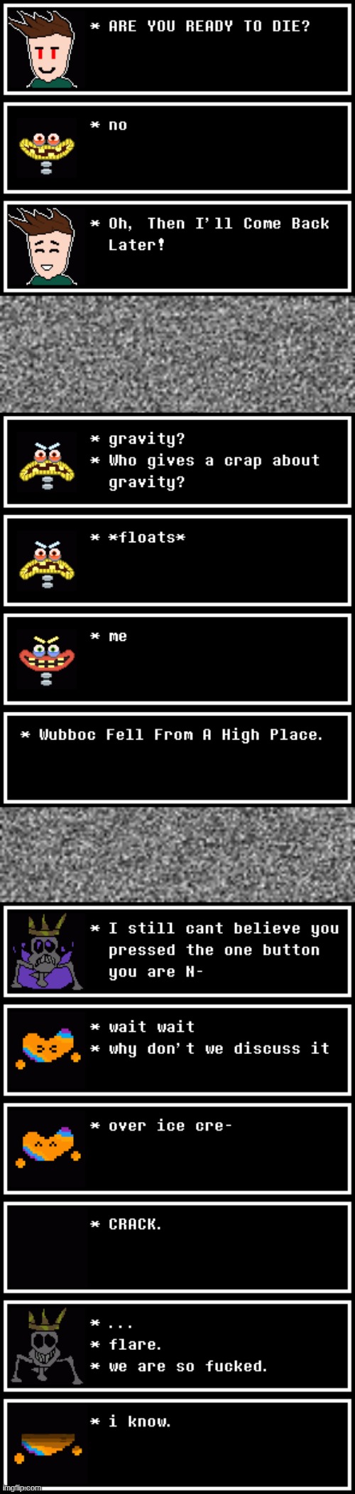 DDOU but by me | image tagged in static | made w/ Imgflip meme maker