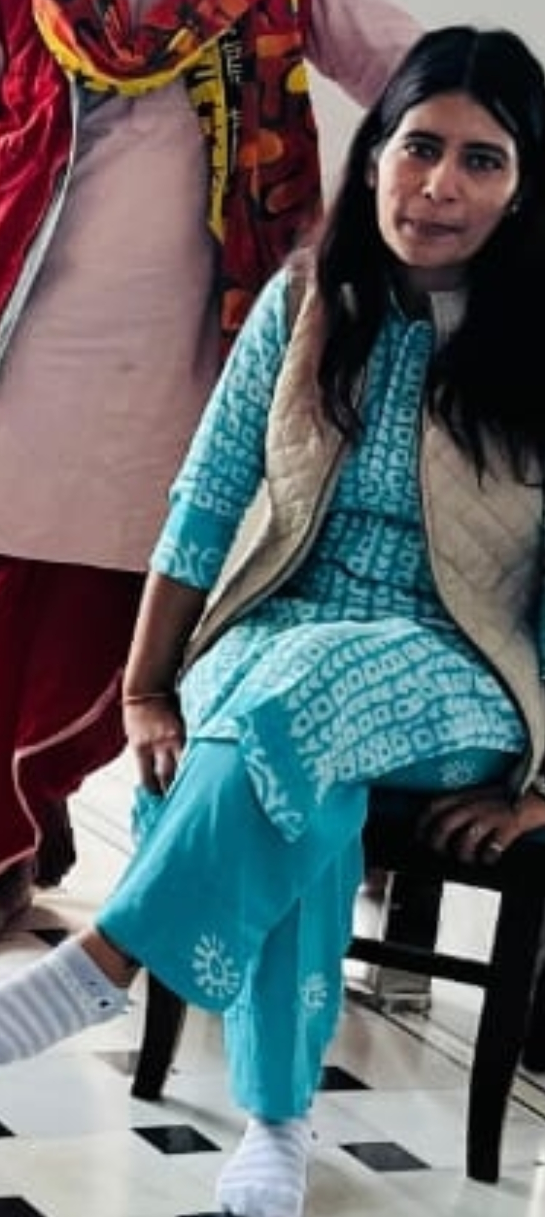 When sister saw brother big dick Blank Meme Template