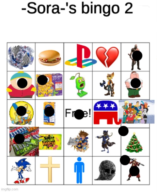 -Sora AUTISM BINGO | image tagged in -sora autism bingo | made w/ Imgflip meme maker