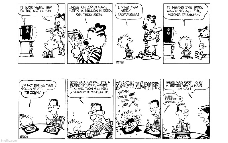 image tagged in calvin and hobbes,comics | made w/ Imgflip meme maker