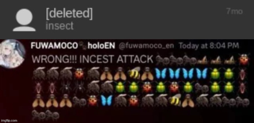 image tagged in incest attack | made w/ Imgflip meme maker