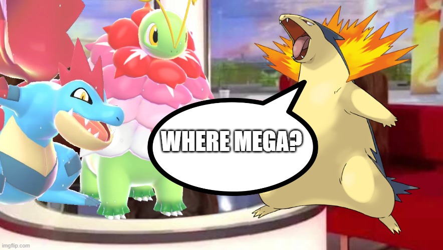 bro got reginal form but kinda not fair | WHERE MEGA? | image tagged in memes,where monkey,where banana,pokemon,funny,dank | made w/ Imgflip meme maker