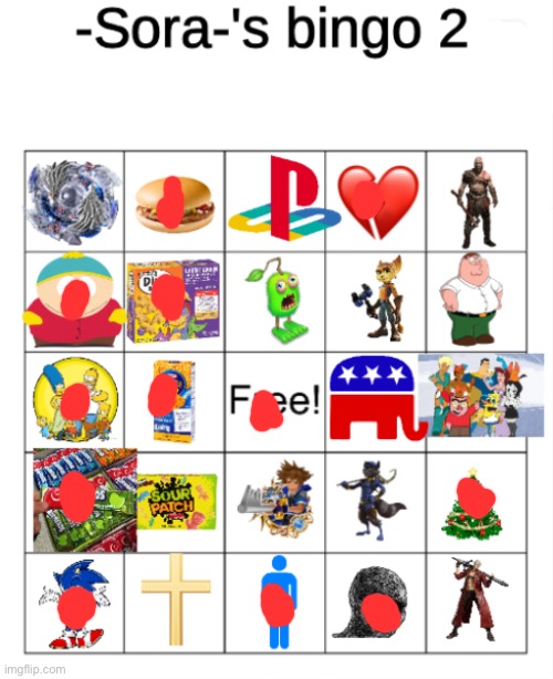 -Sora AUTISM BINGO | image tagged in -sora autism bingo | made w/ Imgflip meme maker