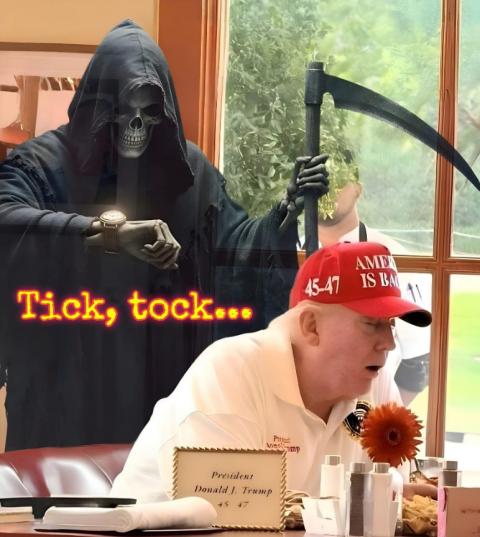 High Quality Tick Tock Blank Meme Template