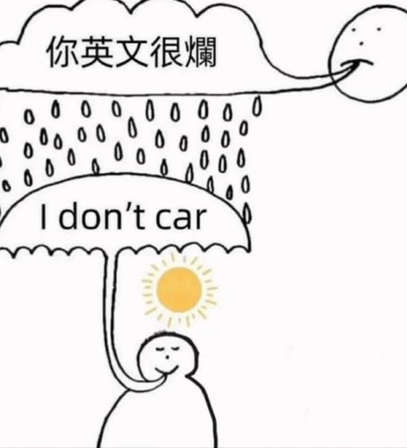 I don't car Blank Meme Template