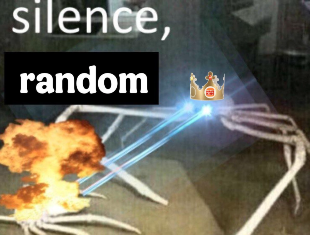 Silence random Blank Meme Template