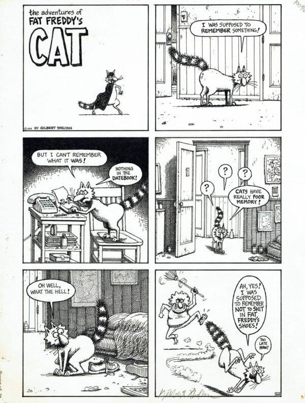 High Quality Fat Freddy's Cat Blank Meme Template