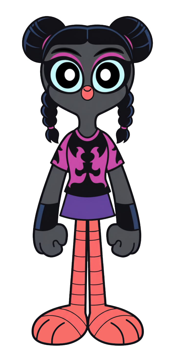 Kate Waves (Chuck Chicken OC #3) Blank Meme Template