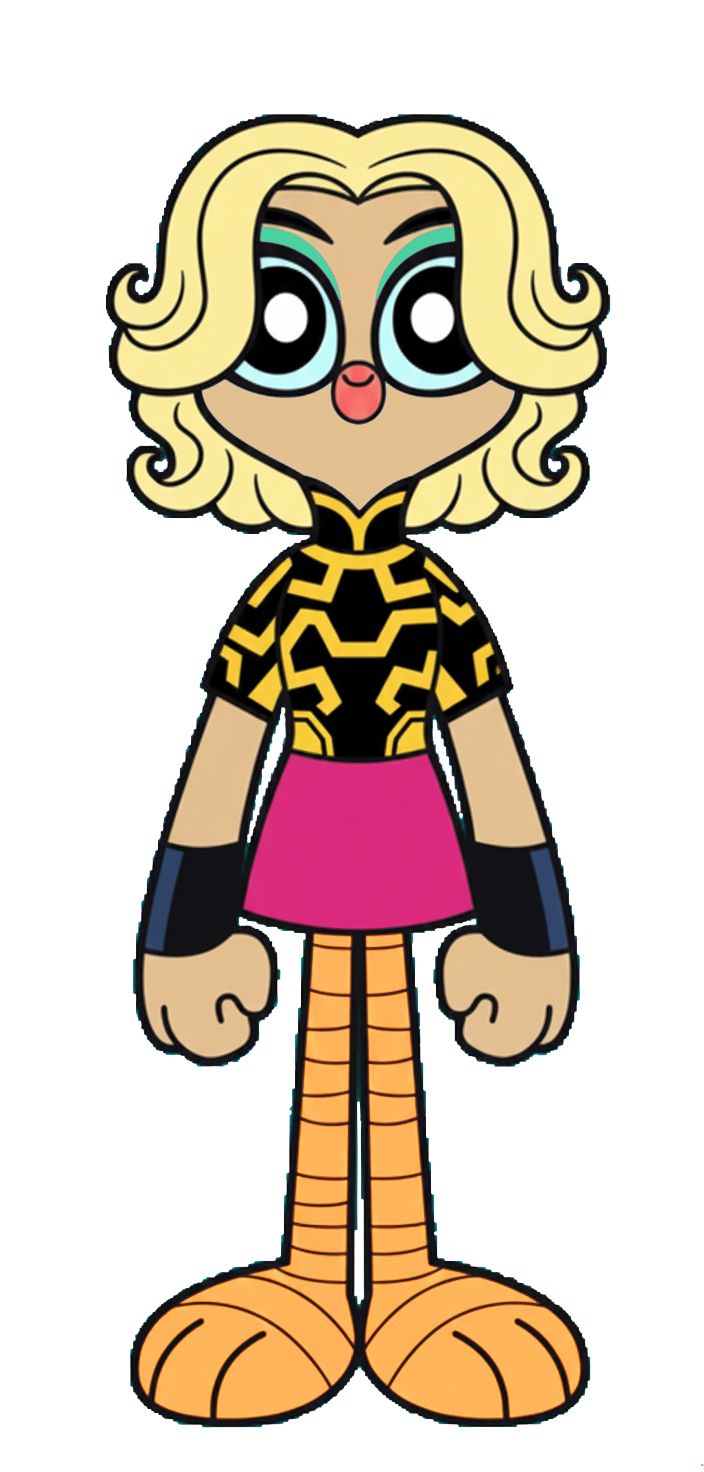 Zoey Mists (Chuck Chicken OC #4) Blank Meme Template