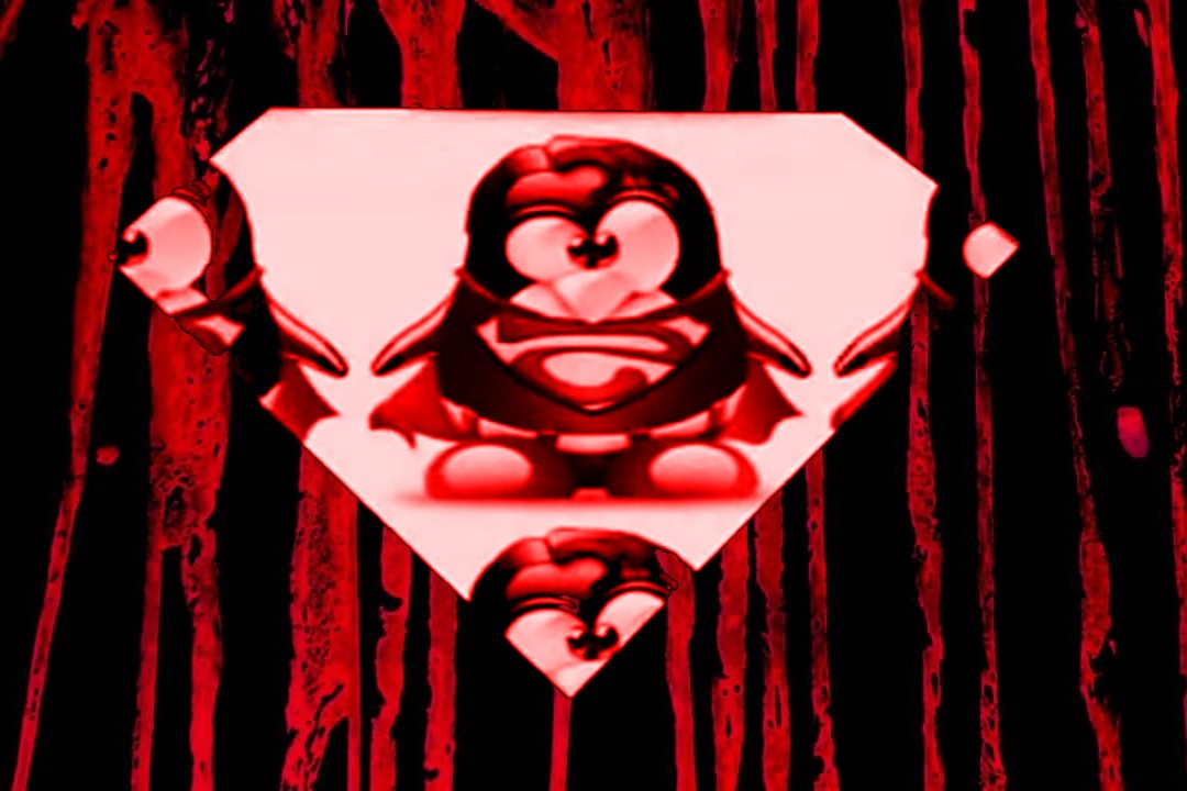 Producciones Superman 2008 Logo Horror Edit Blank Meme Template