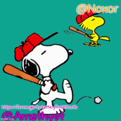 . | https://forms.gle/9y4zYNcyfm2K9vz96 | image tagged in amethyst and noxor shared announcement template | made w/ Imgflip meme maker