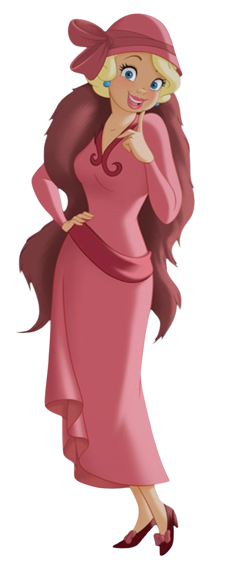 PNG Charlotte Labouff - Lottie - Tiana y el sapo Blank Meme Template