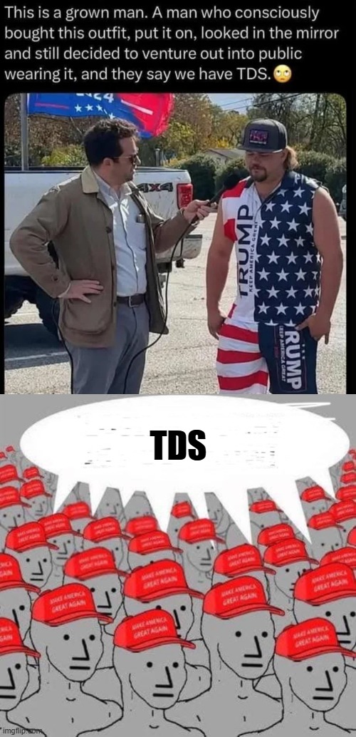 Cult lol | TDS | image tagged in maga cult | made w/ Imgflip meme maker