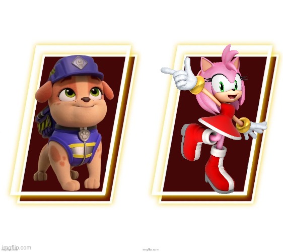 Mix and Amy rival interaction | image tagged in fun | made w/ Imgflip meme maker