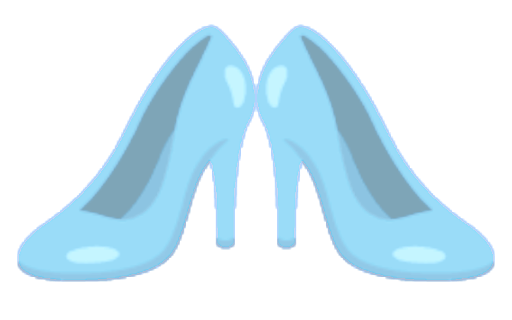 Glass Slippers (From Cinderella) Blank Meme Template