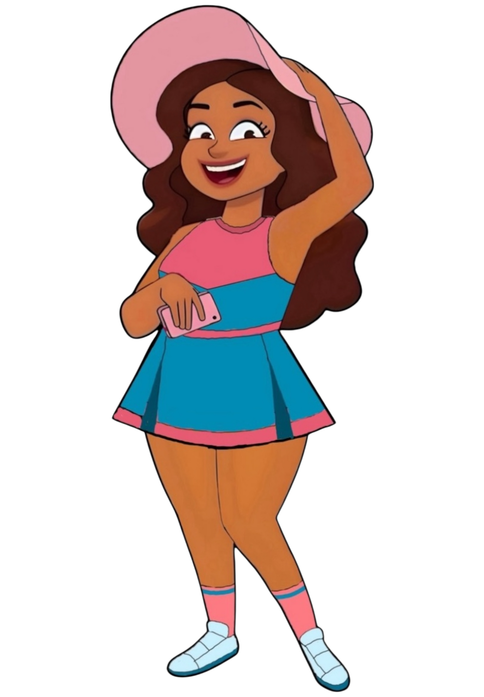 Kristine Sanchez (Cheerleader Attire) Blank Meme Template