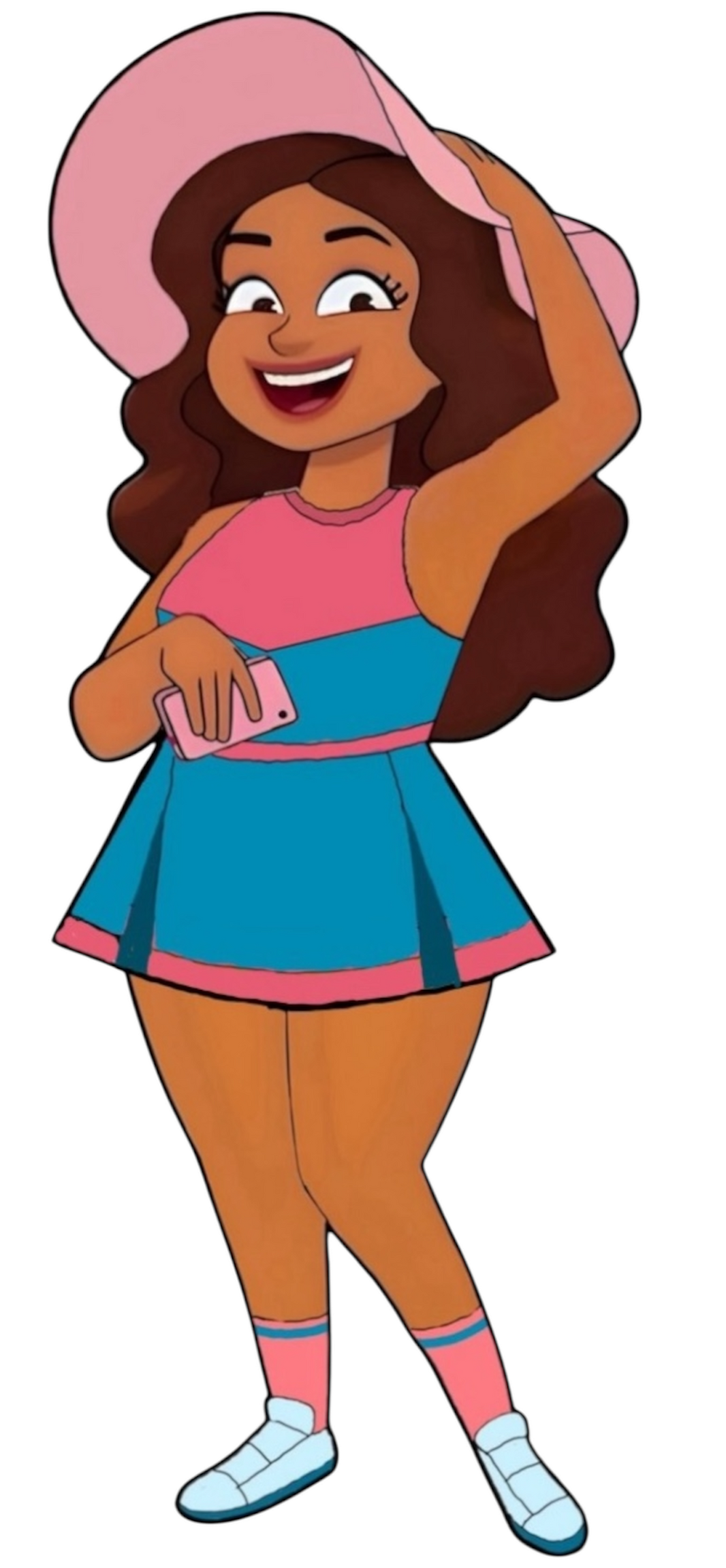 Kristine Sanchez (Cheerleader Attire) Blank Meme Template