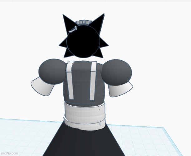 progress on the furry femboi in a maid out fit ( dropping flower emoji here ) | image tagged in tinkercad | made w/ Imgflip meme maker