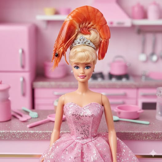 shrimp on the barbie Blank Meme Template