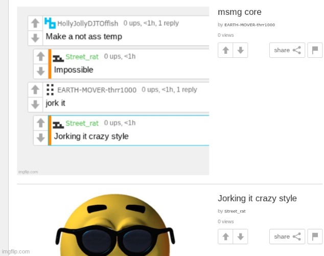 extra msmg core | made w/ Imgflip meme maker