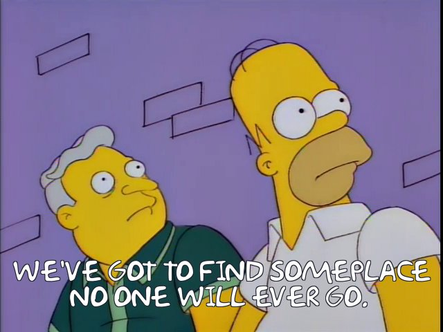 Homer Simpson Blank Meme Template