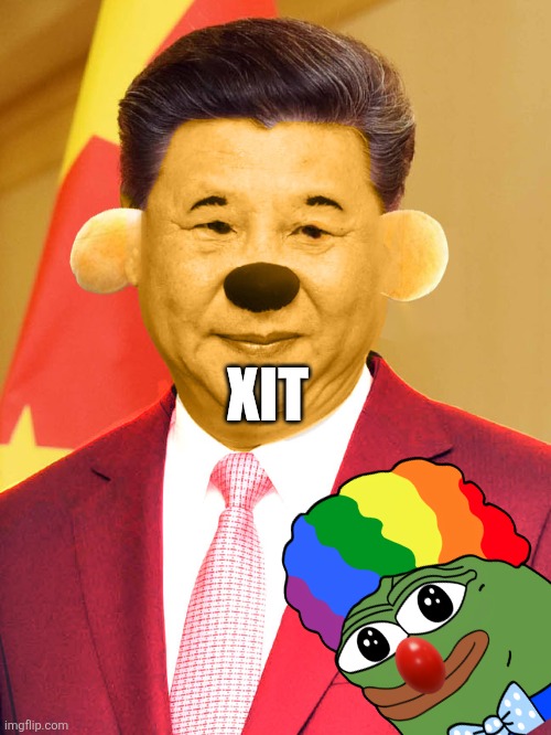 Xi Jinping Winnie the Poo | XIT | image tagged in xi jinping winnie the poo,xit | made w/ Imgflip meme maker