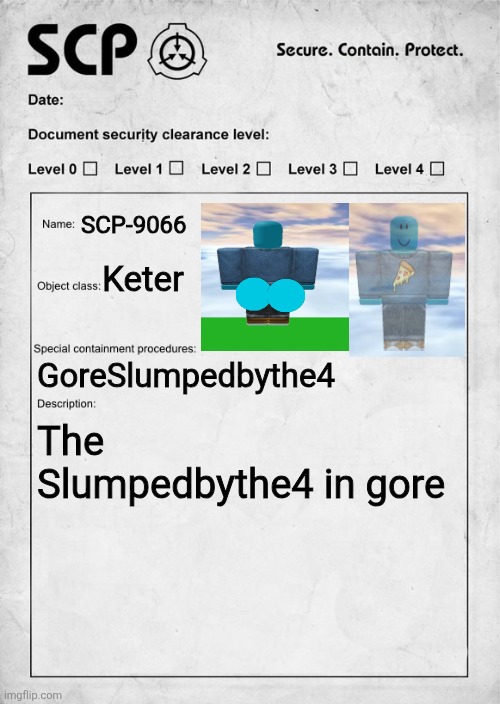 SCP-9066 Blank Meme Template