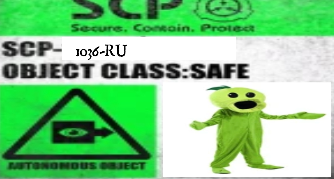 SCP-1036-RU Blank Meme Template