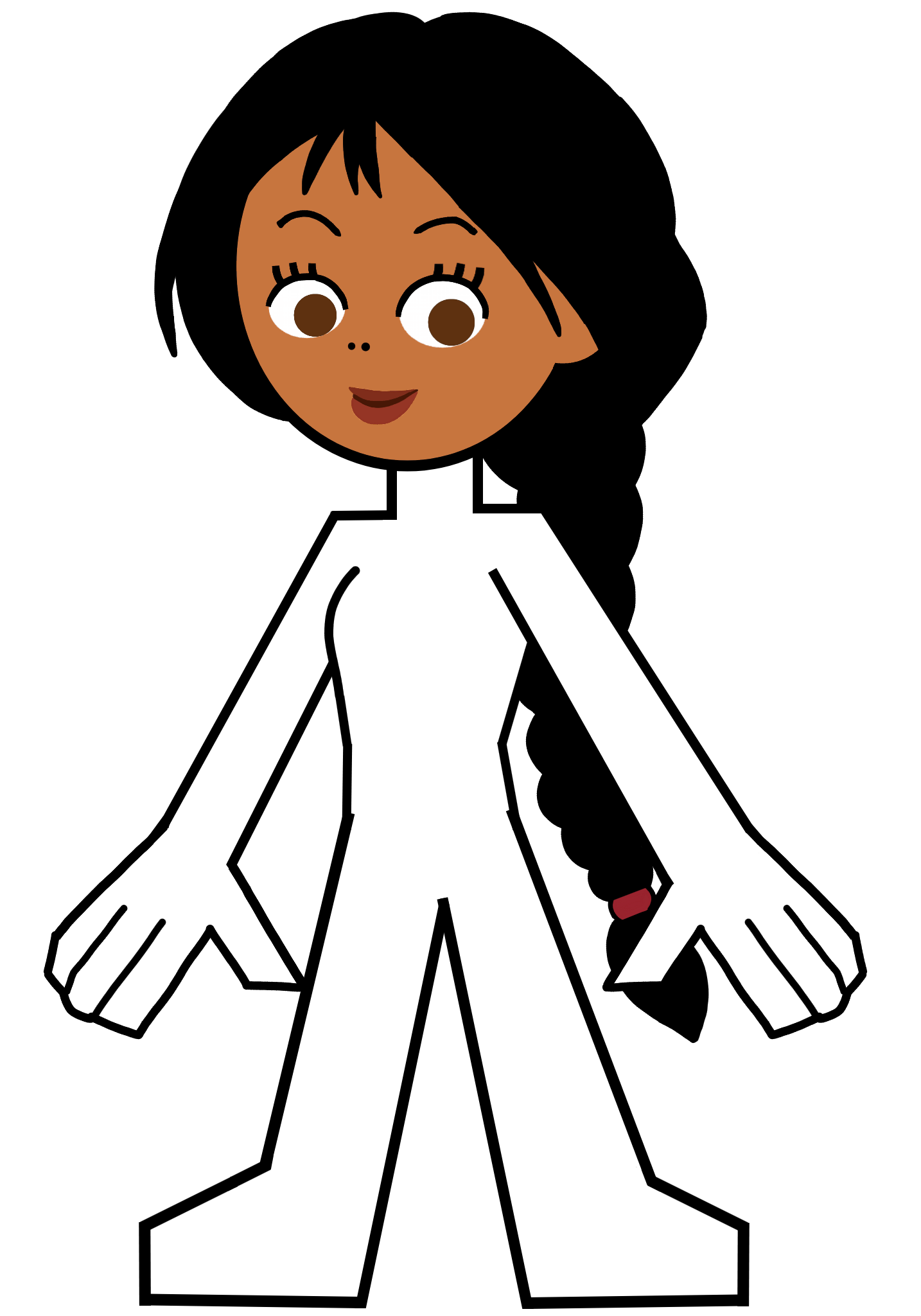 Nita The Inuk Human Base Blank Meme Template