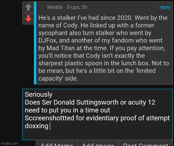 image tagged in harassment | made w/ Imgflip meme maker