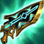 Hextech Gunblade Blank Meme Template