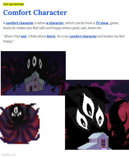 Who is he and why do I love him so much | image tagged in comfort character,silly | made w/ Imgflip meme maker