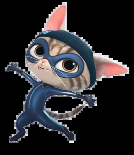 CAT BURGLAR Blank Meme Template