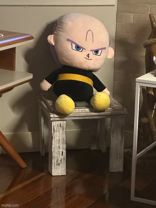 Bald | image tagged in dragon ball super,baldness,memes,shitpost,plush | made w/ Imgflip meme maker
