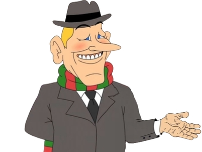 Jimmy Durante Lookalike Blank Meme Template