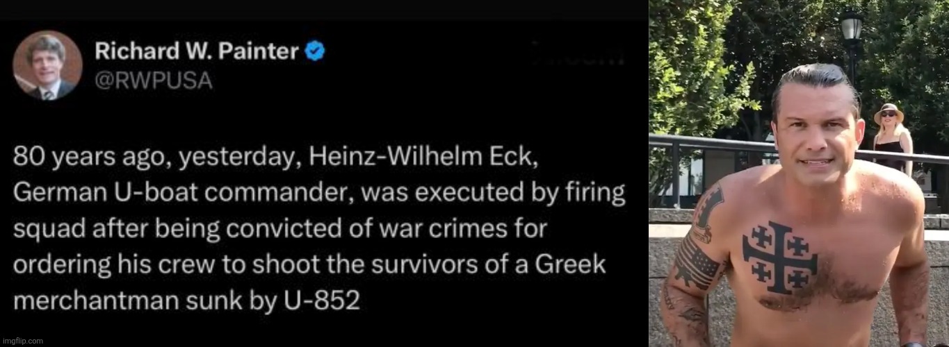 Death to Traitors | image tagged in pete hegseth tattoo,asshole | made w/ Imgflip meme maker