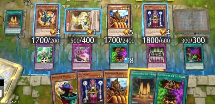 Pretty crazy gamba board setup | image tagged in yugioh,master duel,gaming,video games,nintendo switch,screenshot | made w/ Imgflip meme maker