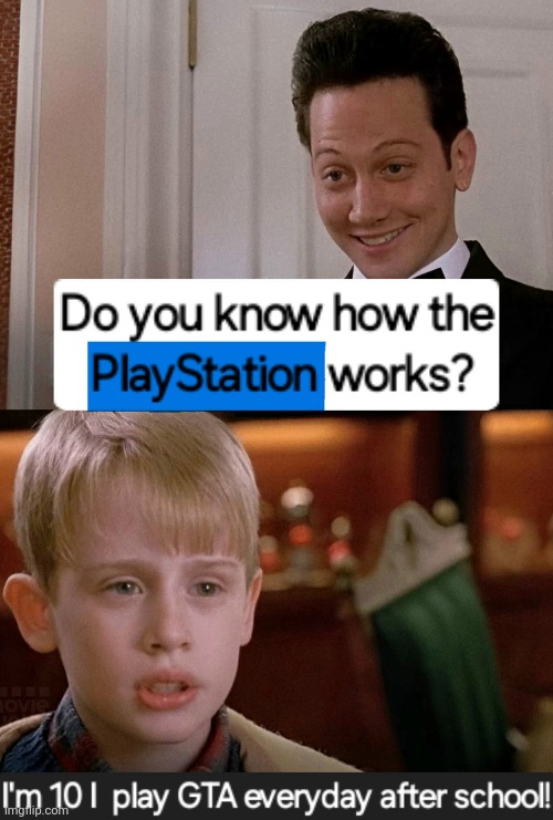 Gamers Getting Younger | image tagged in playstation,gta | made w/ Imgflip meme maker