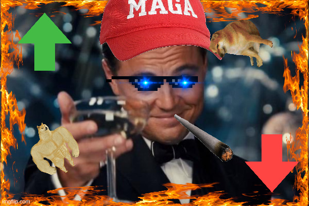 Drip pt. 36 | image tagged in memes,leonardo dicaprio cheers,funny,fun,drip,stop reading the tags | made w/ Imgflip meme maker