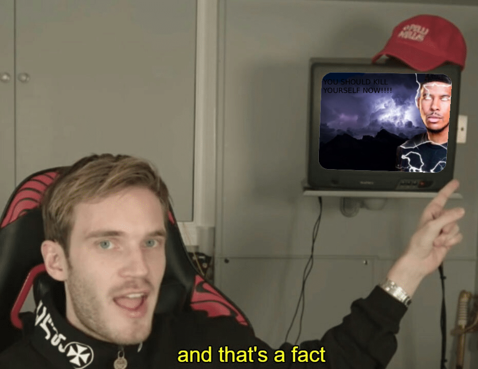 KYS that's a fact Blank Meme Template