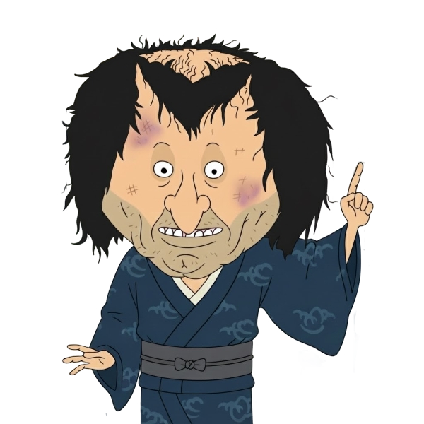 Japanese Mr Boss Blank Meme Template