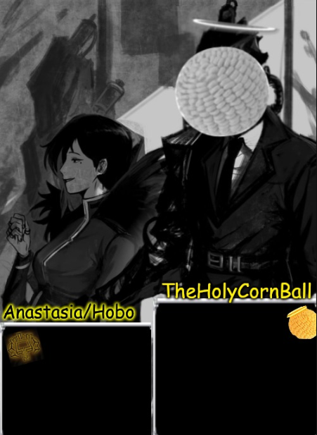 Anastasia/Hobo's cornball shared temp Blank Meme Template