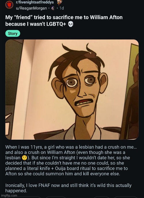 fnaf subreddit is crazy | made w/ Imgflip meme maker