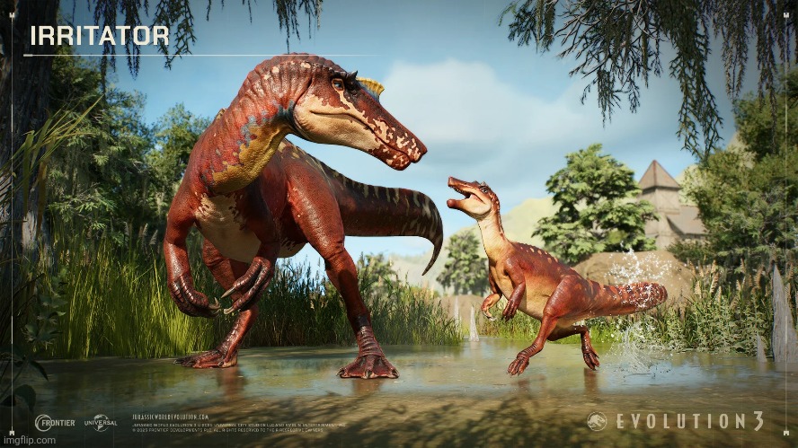 Irritator in JWE3 | made w/ Imgflip meme maker